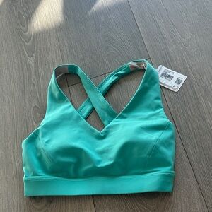 NWT Lululemon Envital Bra B/C Cup Size 4 Paradise Green